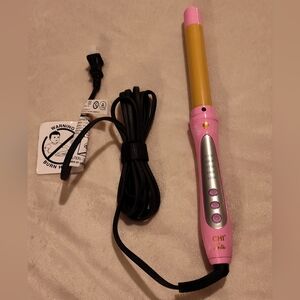 CHI Pink and Gold Curling Wand